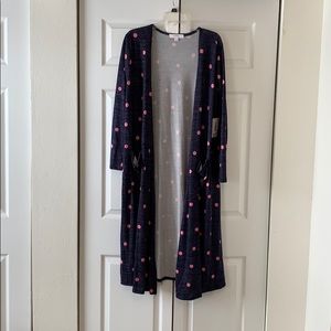 LuLaRoe Sarah Cardigan (L) NWT